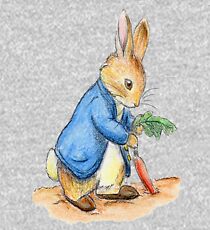 Nursery Characters, Peter Rabbit, Beatrix Potter. Kids Pullover Hoodie