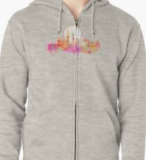 London skyline underground Zipped Hoodie