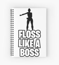 Cuaderno de espiral Hilo como un jefe