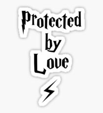 Protected by Love Sticker
