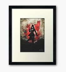 The Free Miss Frye Framed Print