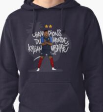 Kylian Mbappé champion Pullover Hoodie