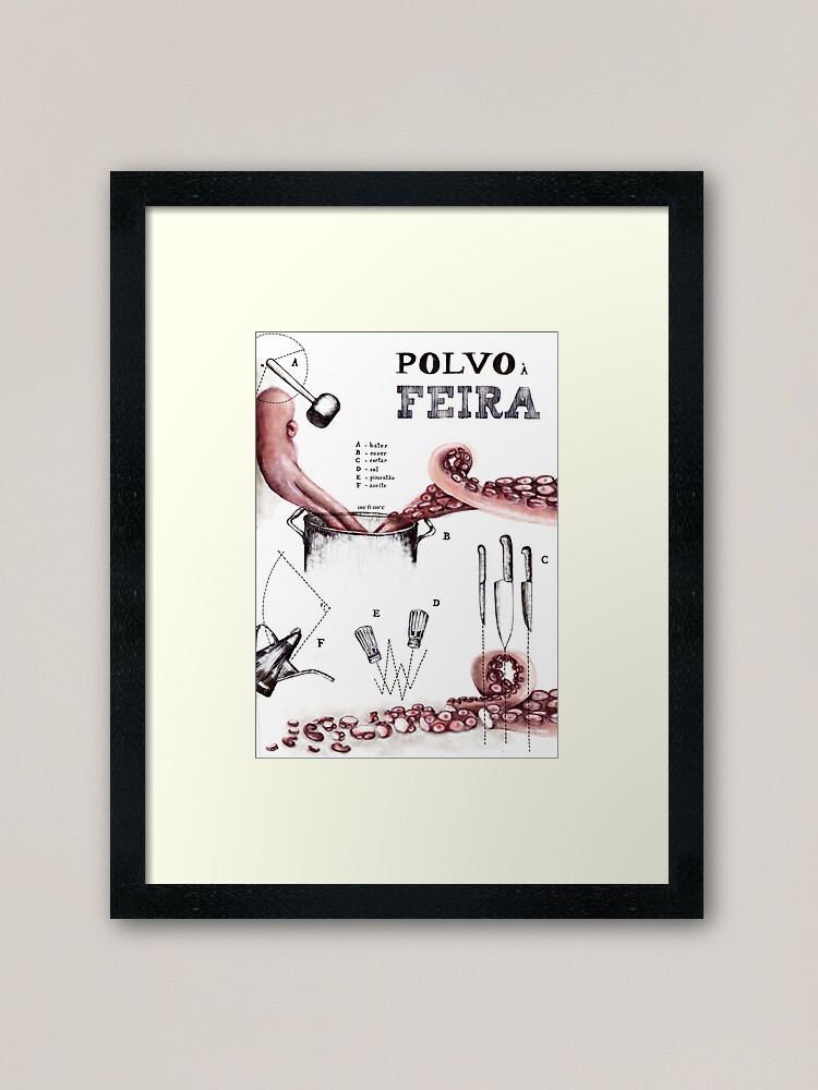 Alternate view of Polvo à Feira Framed Art Print