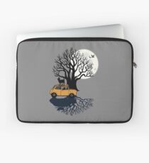 Vollmond-schwarze Katzen und klassischer Mini Laptoptasche