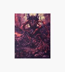 Tyranids - Aftermath of the Swarm Art Board Print