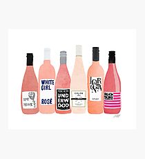 Rose Bottles Photographic Print