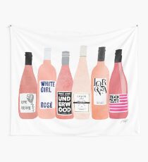 Rose Bottles Wall Tapestry
