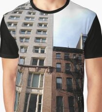 #architecture #window #city #apartment #office #modern #house #business #sky #facade #outdoors #balcony #vertical #colorimage Graphic T-Shirt
