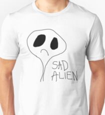 Camiseta ajustada Alien triste