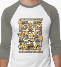 Alien Statistics Men's Baseball ¾ T-Shirt