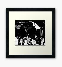 bw style Framed Print