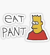 Eat Pant Sticker