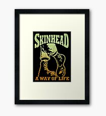 Skinhead a Way of Life Framed Art Print