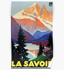 Vintage Travel Poster France - La Savoie Poster