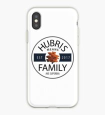 Vinilo o funda para iPhone Hubris significa familia