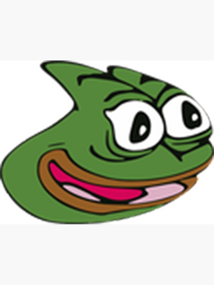 Pepega -Twitch Emote | Postcard