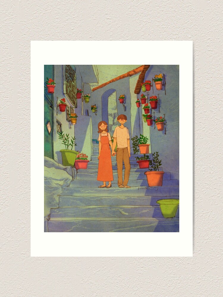 Alternate view of Chefchaouen, Morocco Art Print