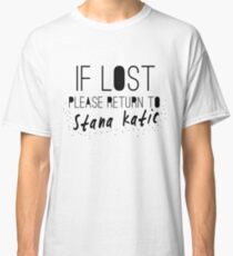 Return to Stana Katic Classic T-Shirt