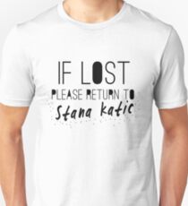 Return to Stana Katic Unisex T-Shirt