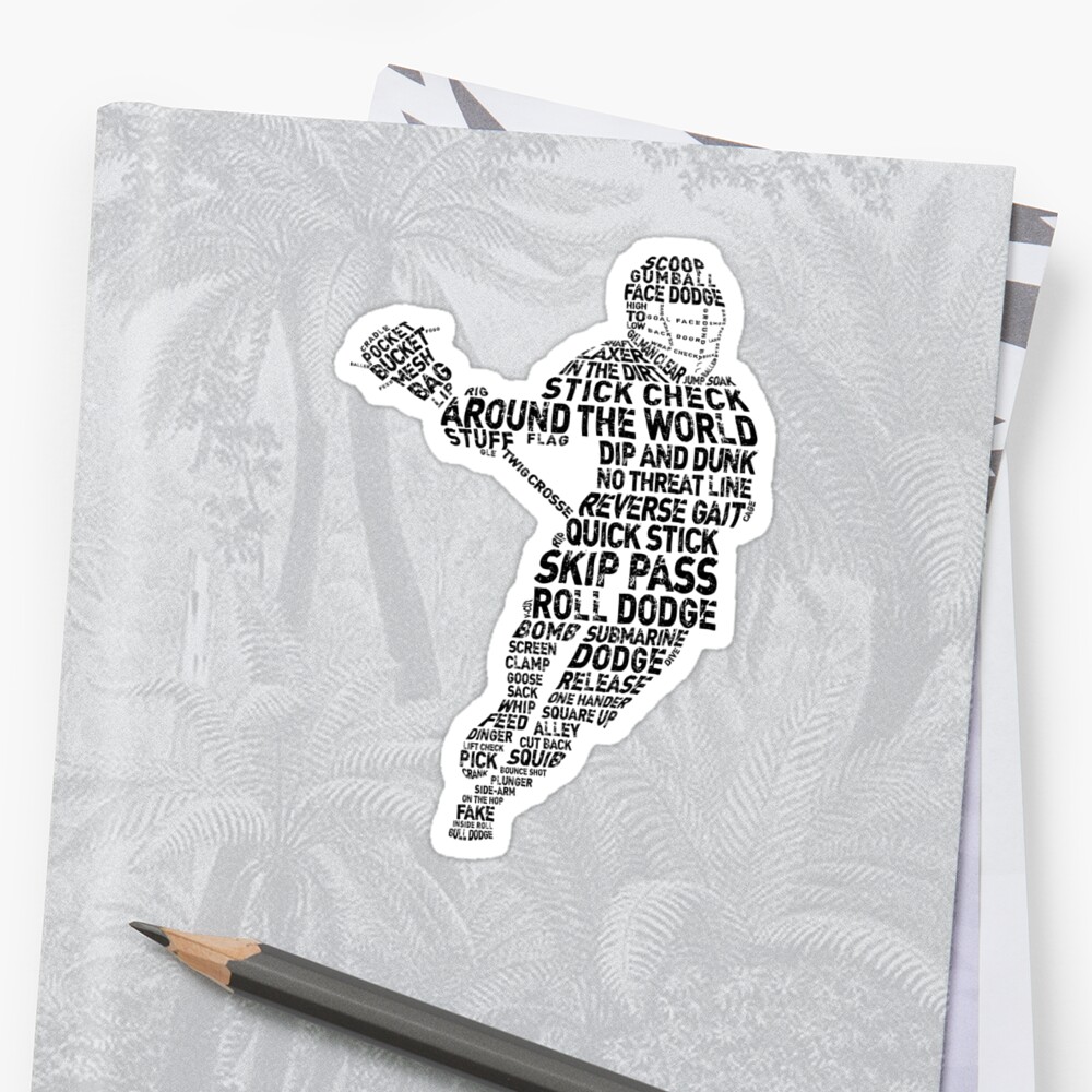 lacrosse-player-terminology-word-art-sticker-by-gamefacegear-redbubble