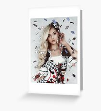Loren As Magician Greeting Card