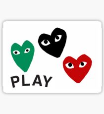 CDG play Sticker