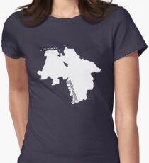 Lower Women's Fitted T-Shirt