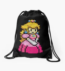 Mochila saco Princesa Peach de 8 bits