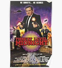 Threat Level Midnight Poster Poster