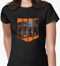 Black opss 4 Women's Fitted T-Shirt