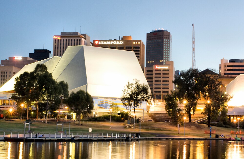 "Festival Theater Adelaide" by Russell Burgess Redbubble