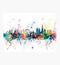 London England Skyline Fotodruck