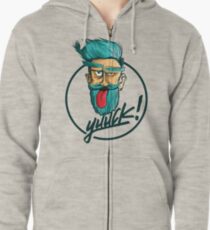 Hipster Zipped Hoodie