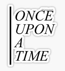 Once Upon A Time Sticker