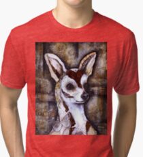 Day of the Dead Chihuahua Tri-blend T-Shirt