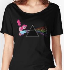 Pinkie Pie dunkle Seite des Mondes Loose Fit T-Shirt