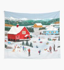 Winter Memories Wall Tapestry