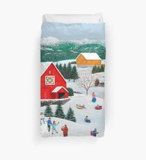 Winter Memories Duvet Cover