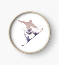 Snowboard Clock