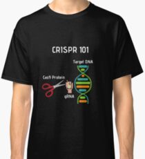 Crispr 101 Science Ziel DNA Gene Cas9 Edit Classic T-Shirt