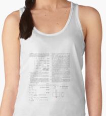 #Physics #business #research #science #medicine #facts #text #time #whitecolor #bright #highkey #copyspace #typescript #inarow #nopeople #concepts #ideas #imagination #security #square #deadline Women's Tank Top