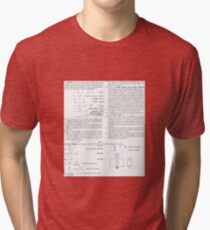 #Physics #business #research #science #medicine #facts #text #time #whitecolor #bright #highkey #copyspace #typescript #inarow #nopeople #concepts #ideas #imagination #security #square #deadline Tri-blend T-Shirt