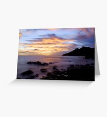 Black Point Sunset Greeting Card