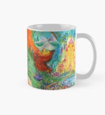 Märchen -Mondfrau mit Drache Tasse