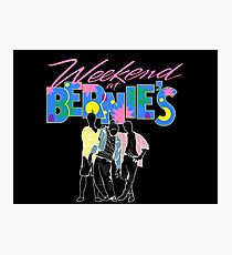 Weekends With Bernie Photographic Print
