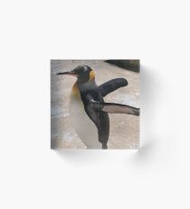 King Penguin Acrylic Block