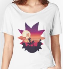 Rick and Morty Run! Women's Relaxed Fit T-Shirt