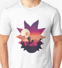 Rick and Morty Run! Slim Fit T-Shirt