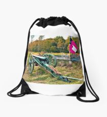 Civil War Cannon Drawstring Bag