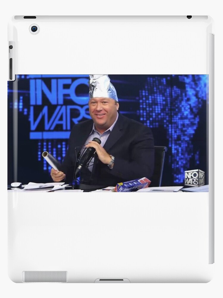 Alex Jones Tin Foil Hat Ipad Case Skin By Thehousegiraffe